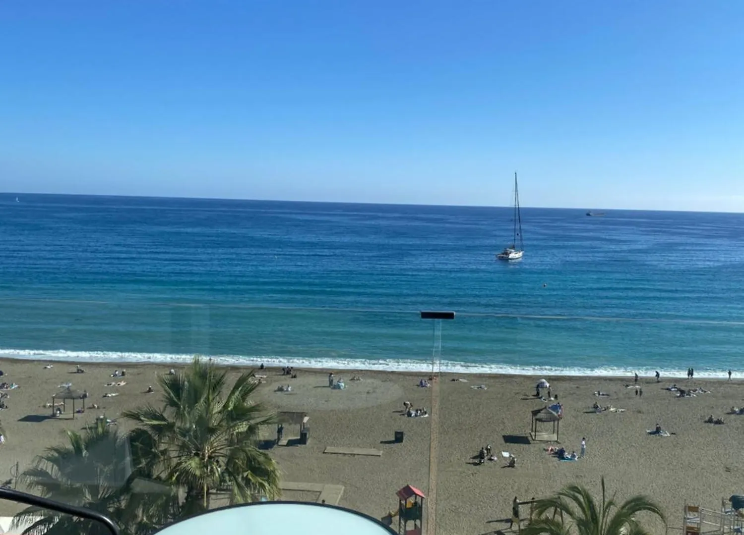 Playa Malagueta Vistas Frontal Al Mar Con 2 Dormitorios Málaga 0*,