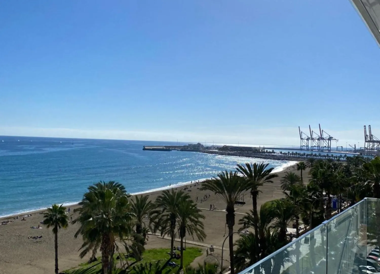 Apartamento Playa Malagueta Vistas Frontal Al Mar Con 2 Dormitorios Málaga